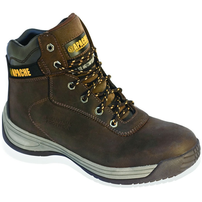 Apache Brown Safety Boot – Size 12