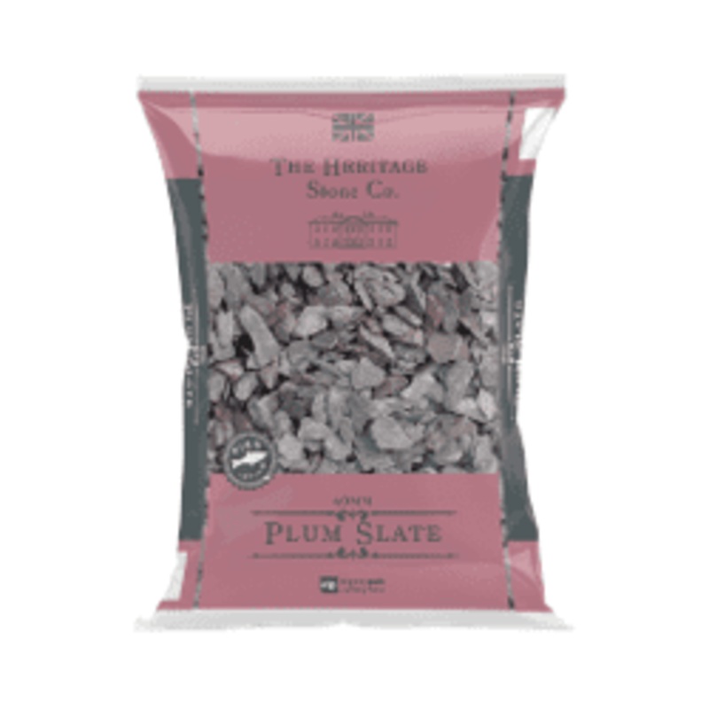 Deco-Pak Plum Slate Decorative Stone 40mm – Large