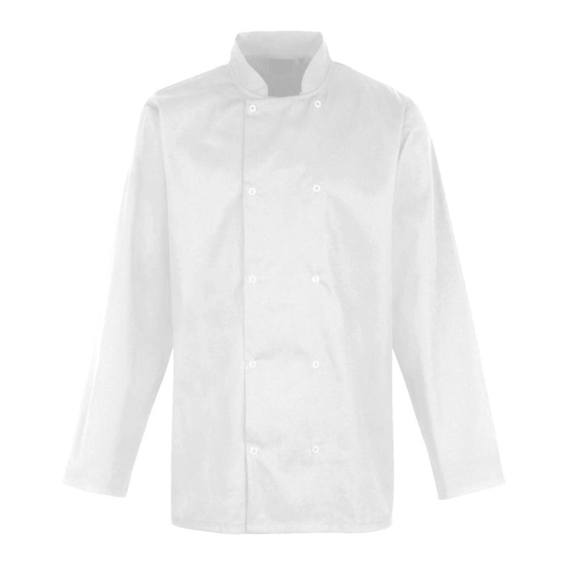 Orbit Fusion Long Sleeve Chefs Jacket White – 3XLarge