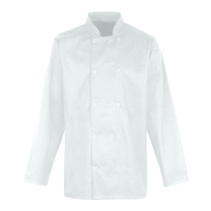 Orbit Fusion Long Sleeve Chefs Jacket White – XSmall