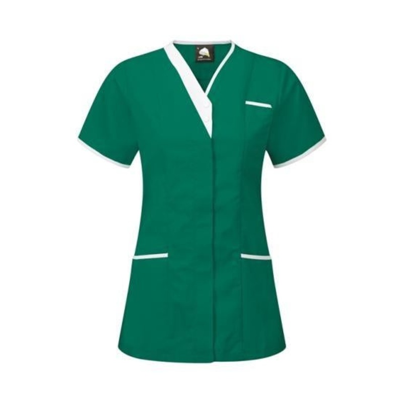 Orn Tonia Tunic Bottle/White – Size 10