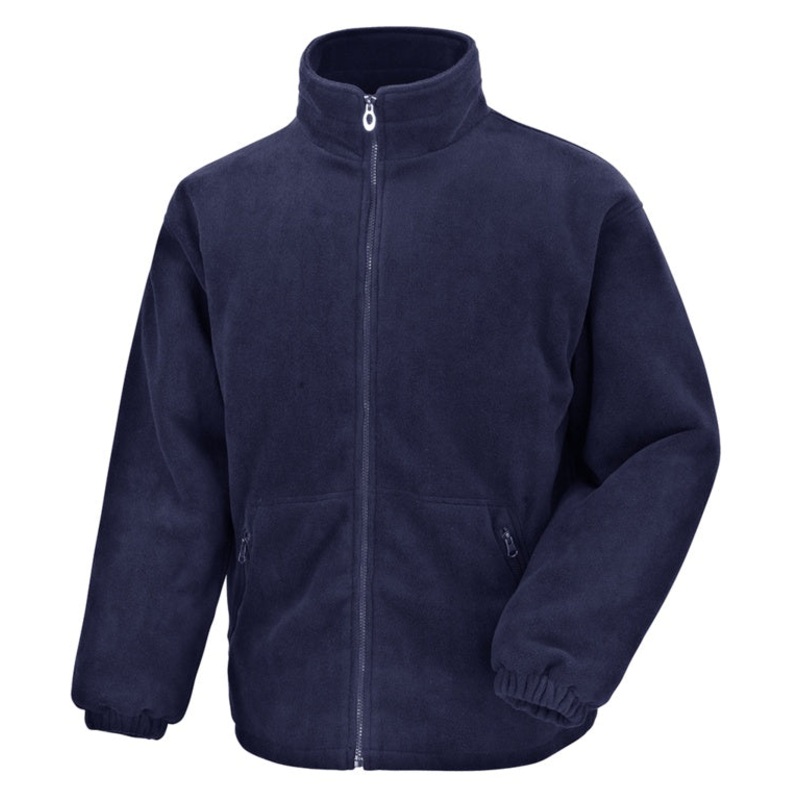 Pencarrie Quilted Fleece Navy Jacket – XL