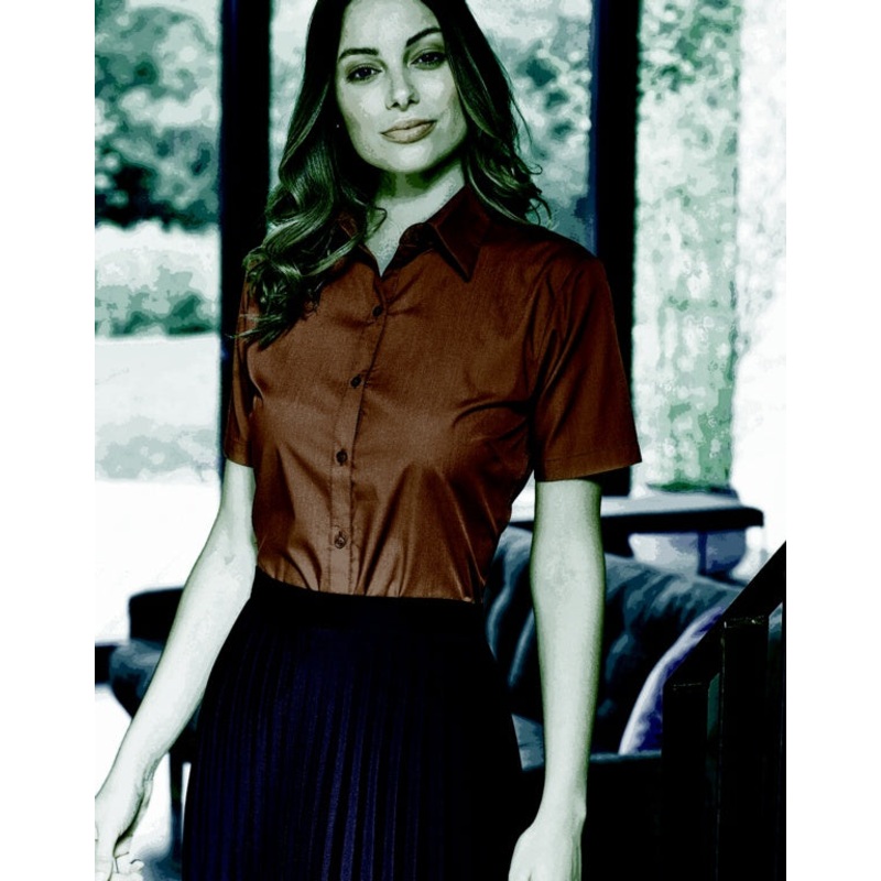 Prestige Black Short Sleeve Blouse – Size 20