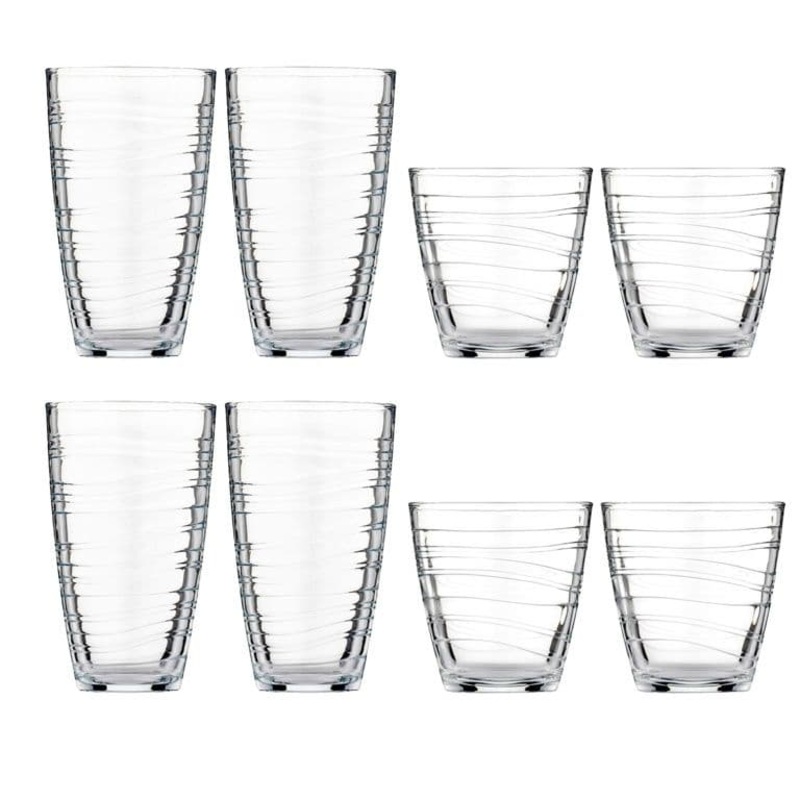 Ravenhead Essentials Swirl Tumbler Set – 8 Piece