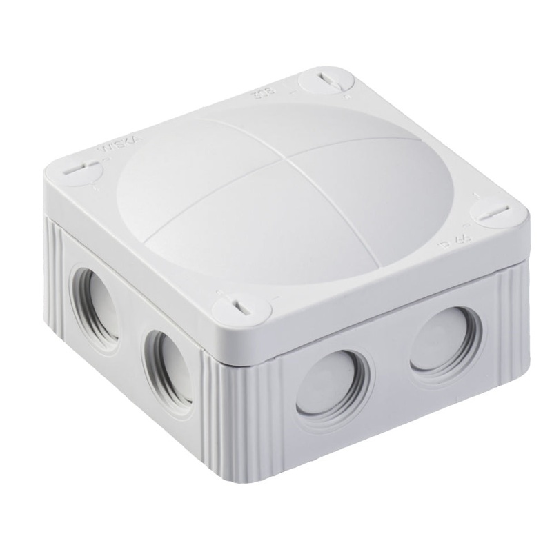 Wiska Combi 308/5 Junction Box – IP66/67 Grey