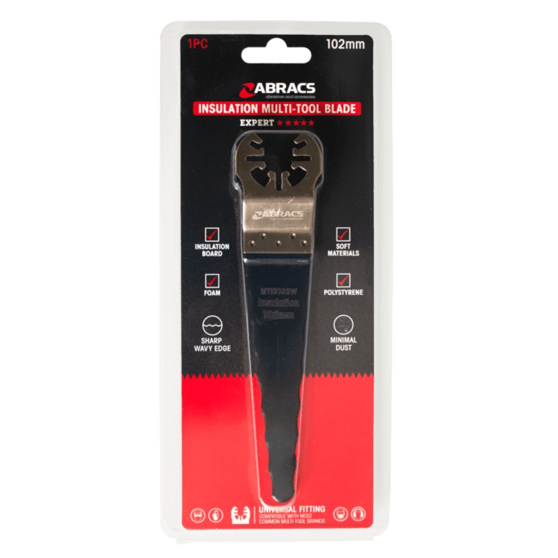 Abracs M/Tool Wavy Edge Insulation Blade – 102mm