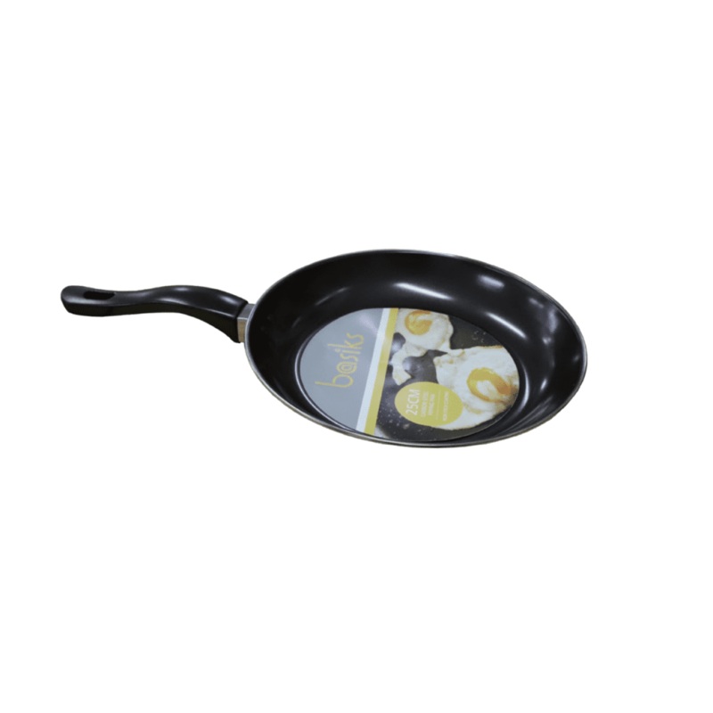 Basiks Carbon Steel Frying Pan – 25cm