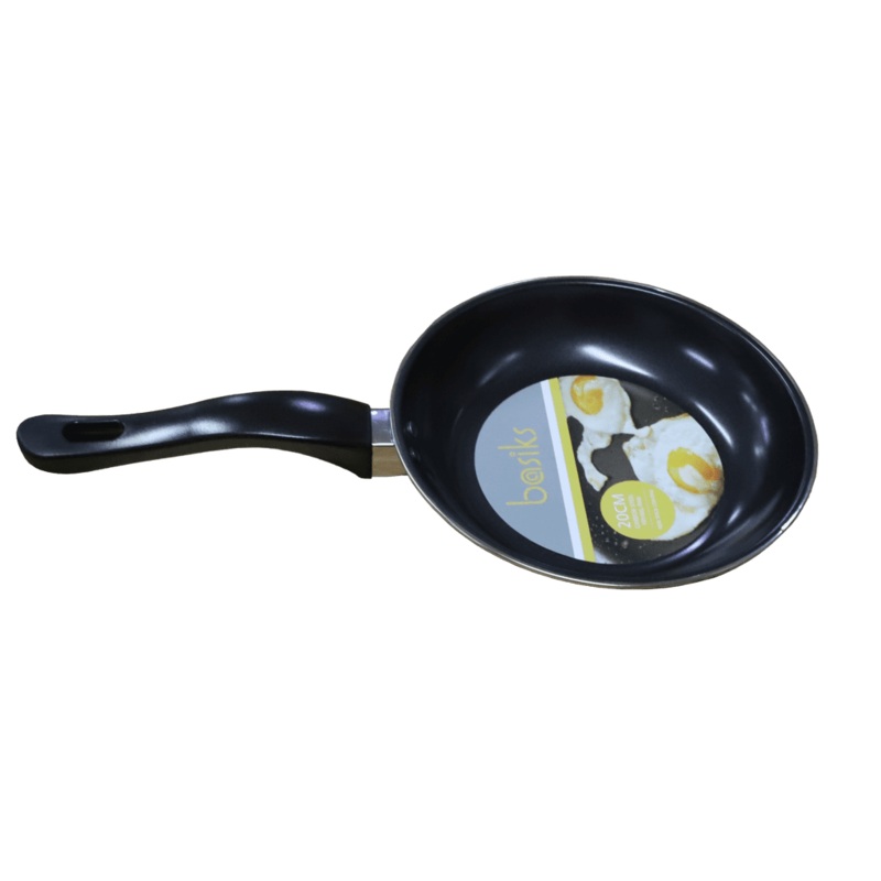Basiks Carbon Steel Frying Pan Black – 20cm