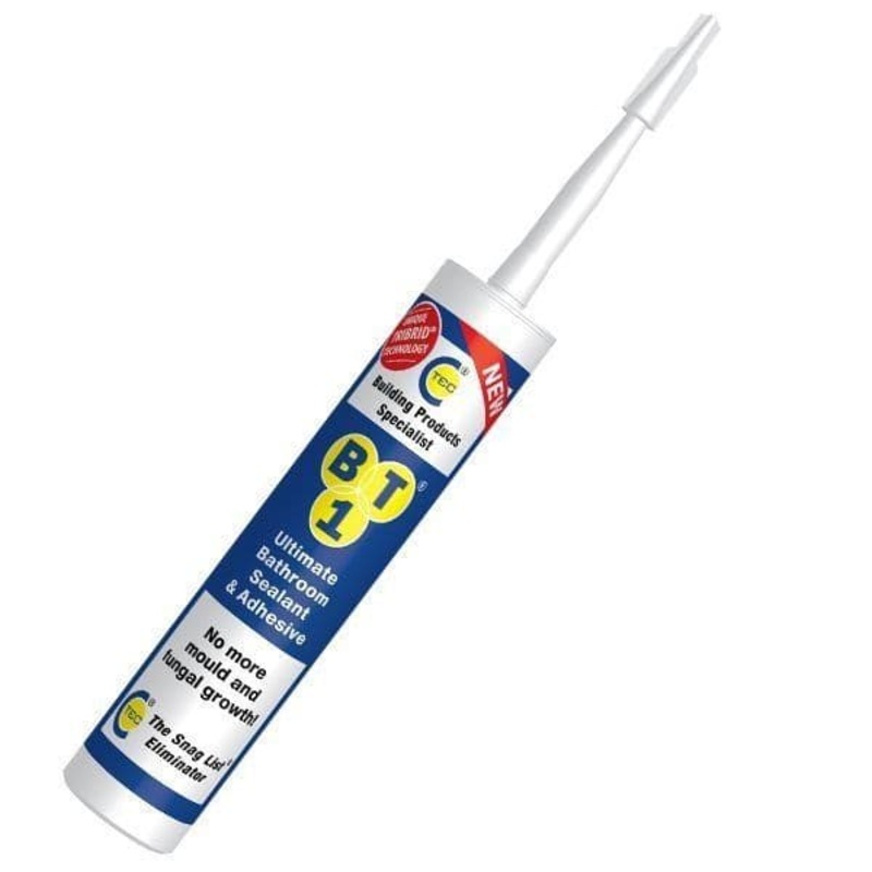 C-Tec BT1 Multi Purpose Bathroom Sealant & Adhesive – 290ml