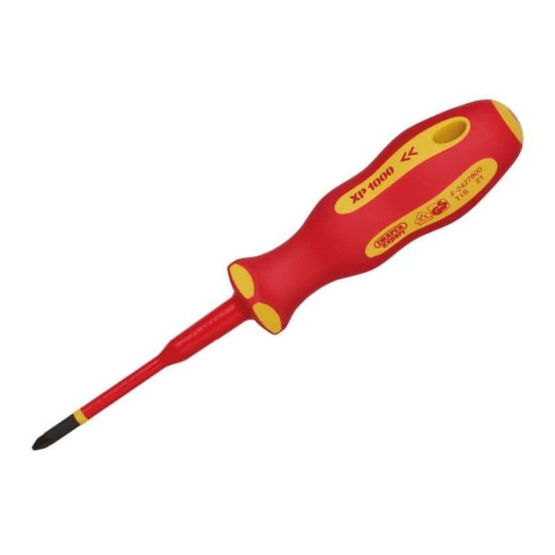 Draper VDE PZ Type Screwdriver No.1 – 80mm