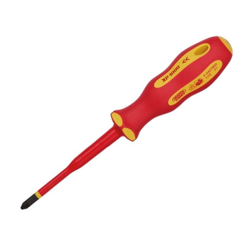 Draper VDE PZ Type Screwdriver No.2 – 100mm