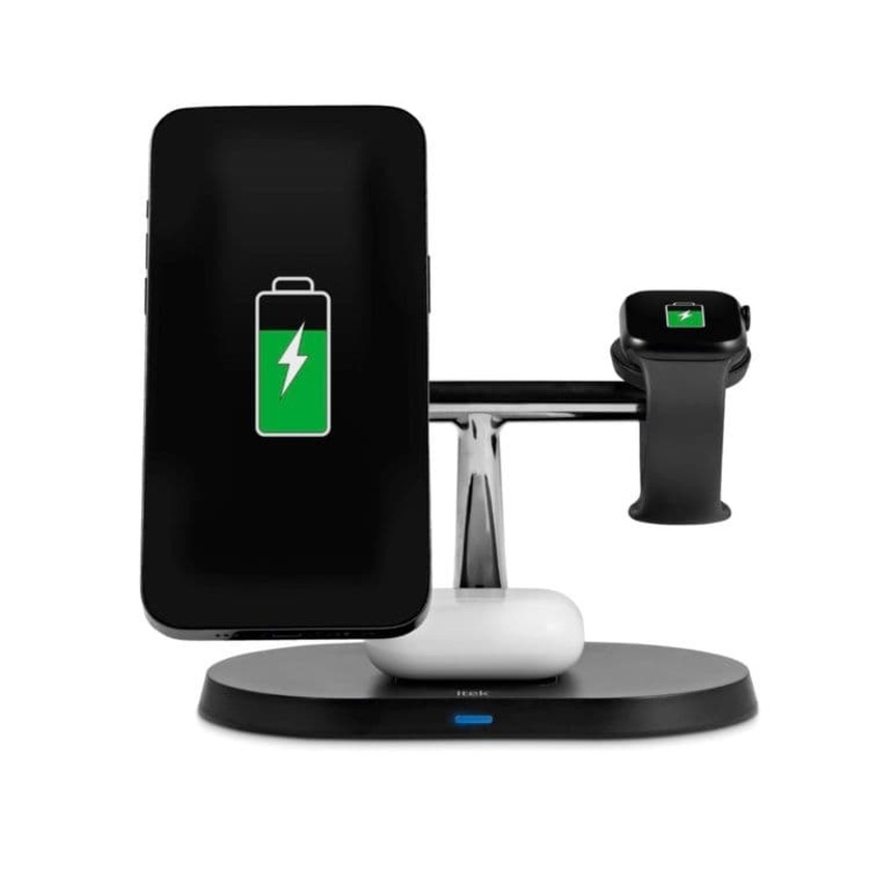 Itek 3 in 1 Magsafe Wireless Charging Stand – 15w