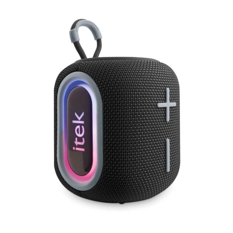 Itek Bluetooth Black Speaker & LED Lights – 5w