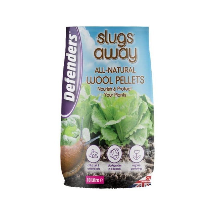 Defenders Slugs Away Wool Pellets – 10L