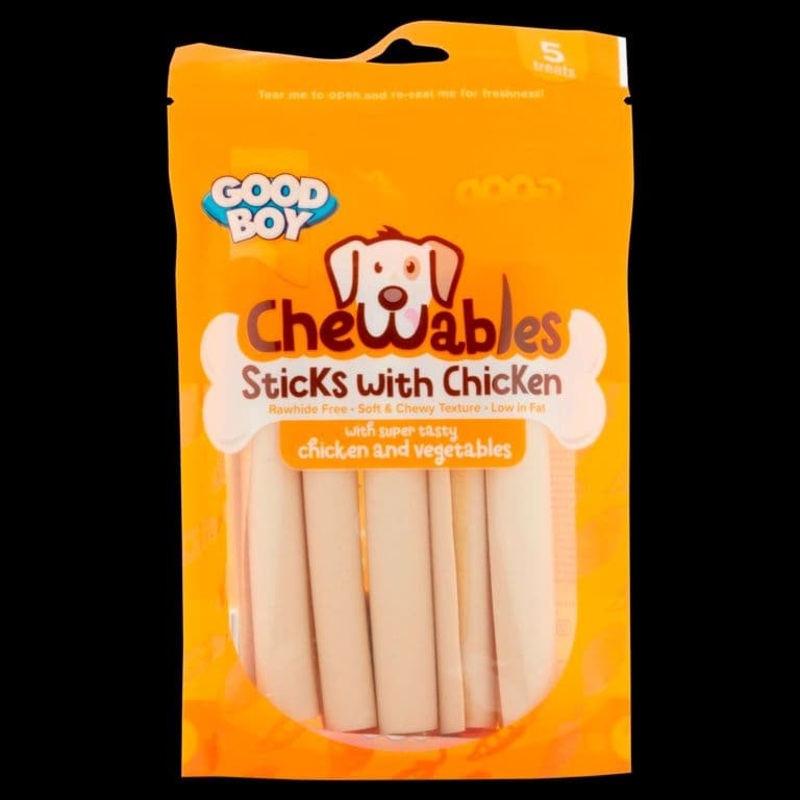 Good Boy Chewables Chicken & Veg Sticks – 100g