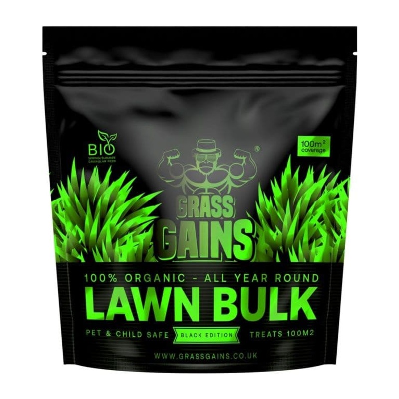 Grass Gains Black Edition Lawn Bulk Fertiliser – 2.5kg