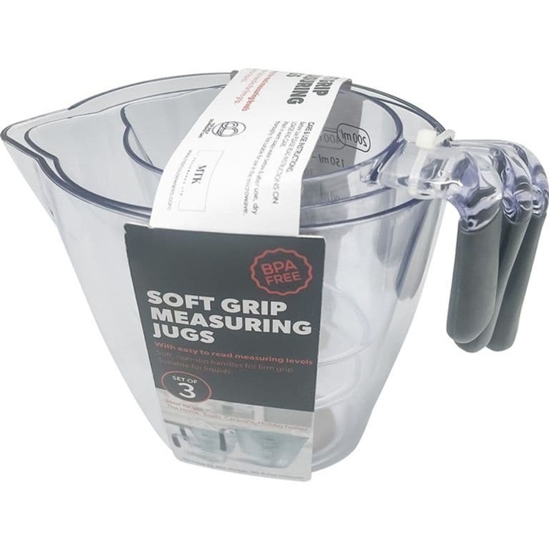 Microwave Essentials Measuring Jug Set – 3 Piece