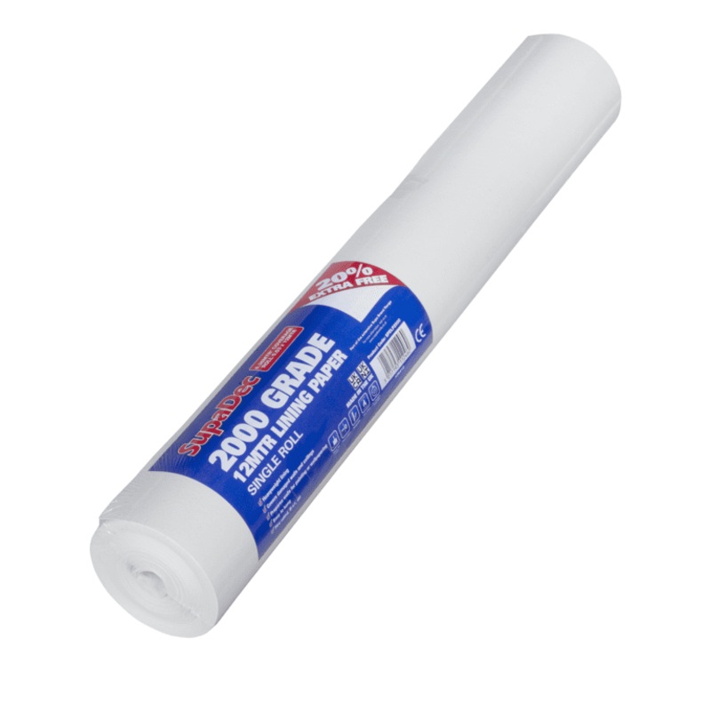 SupaDec Lining Paper 2000 Grade – 10m Plus 20%