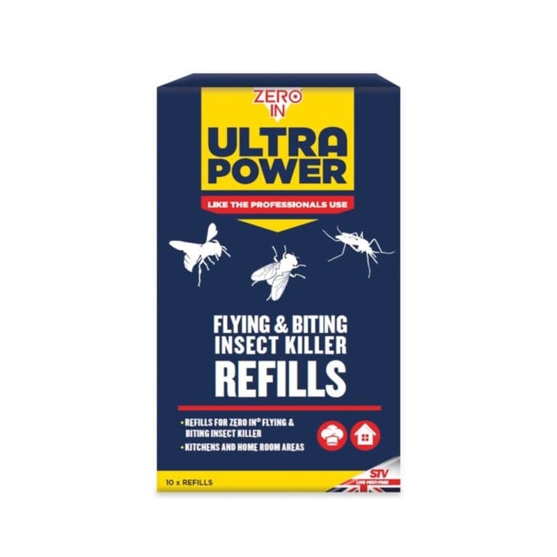 Zero In Flying & Biting Insect Killer Reflls – Pack 10