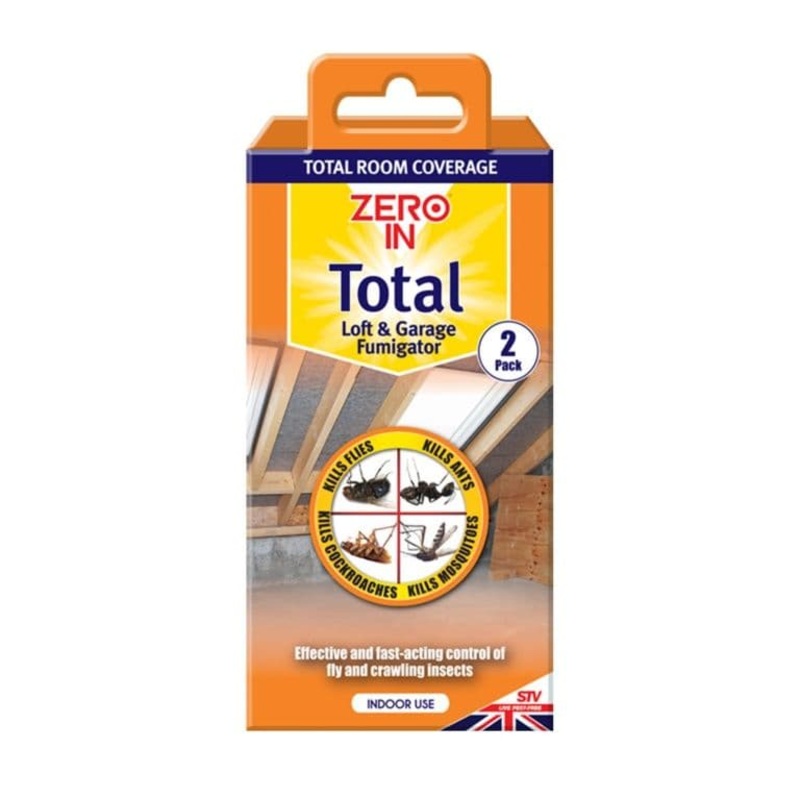 Zero In Total Loft & Garage Fumigator – Twin Pack
