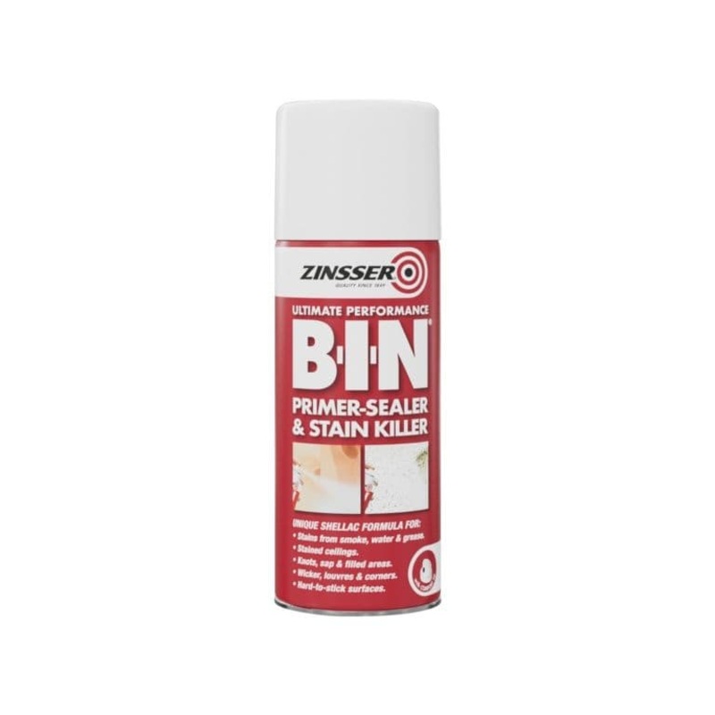 Zinsser B-I-N Primer Sealer Stain Killer – 400ml