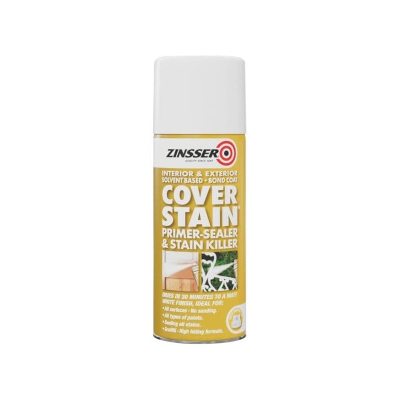 Zinsser Cover Stain Oil Based Sealer Stain Killer – 390ml