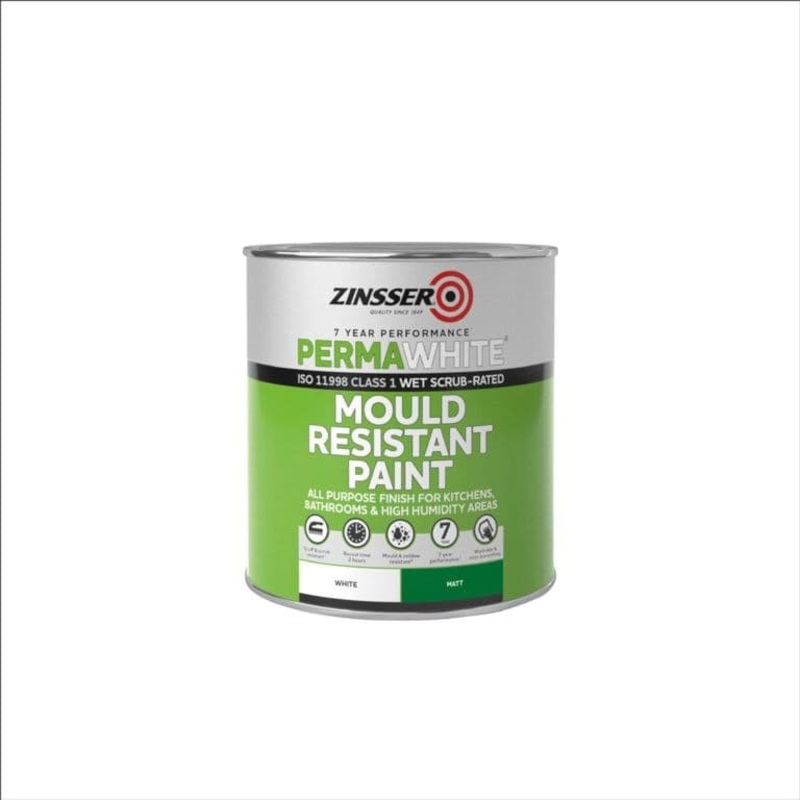 Zinsser Perma-White Interior Matt Mould Remover – 1L