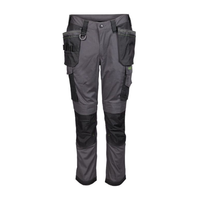 Apache Sudbury Slim Fit Holster Trouser Grey Black – 32 L 31