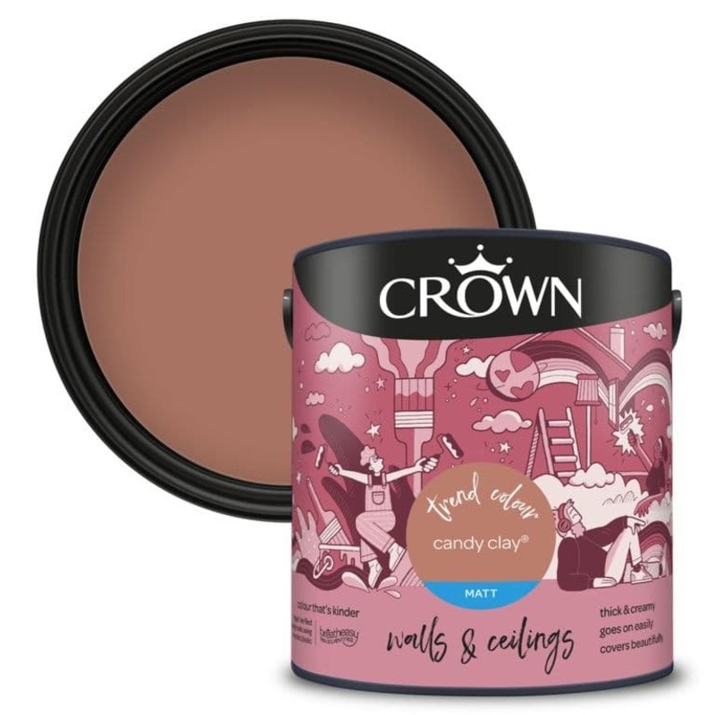 Crown Matt Emulsion Candy Clay – 2.5L