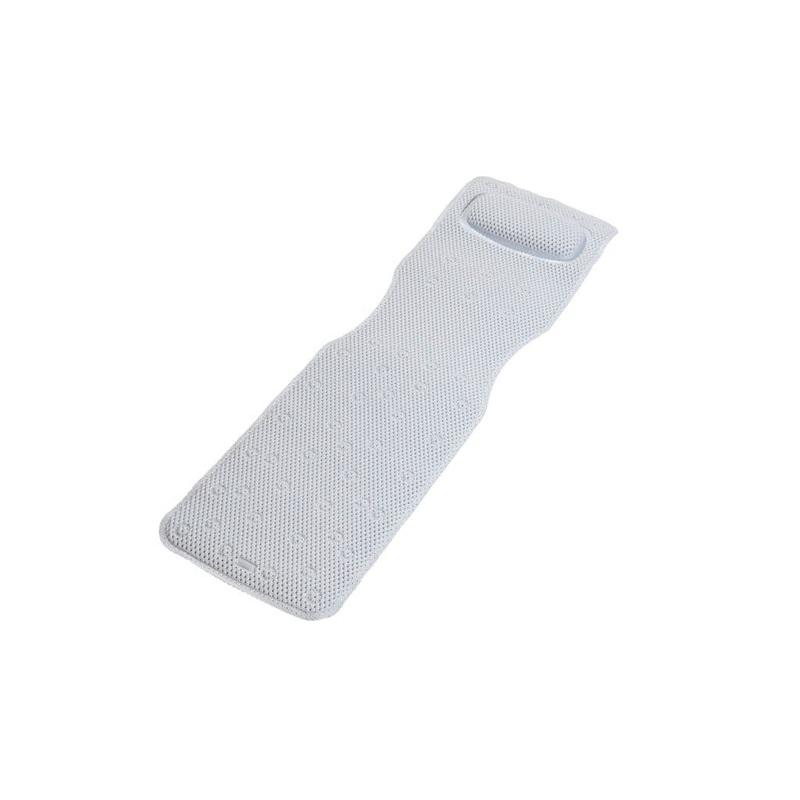 Croydex Teviot White Lounger Bath Mat – 90 x 35cm