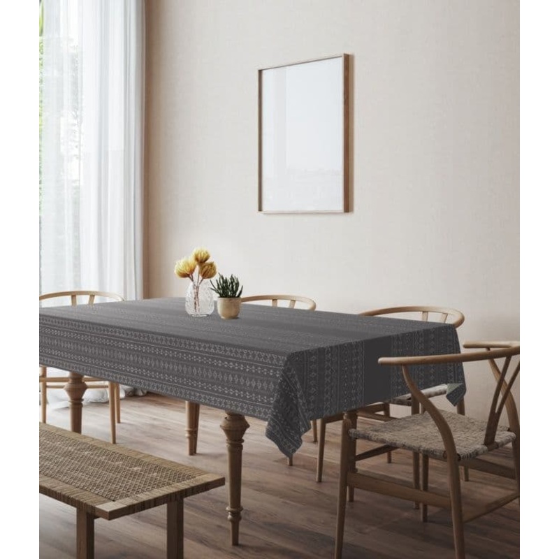 d-c-fix Manhattan Tablecloth – Berberia Grey – 20m Roll x 140cm