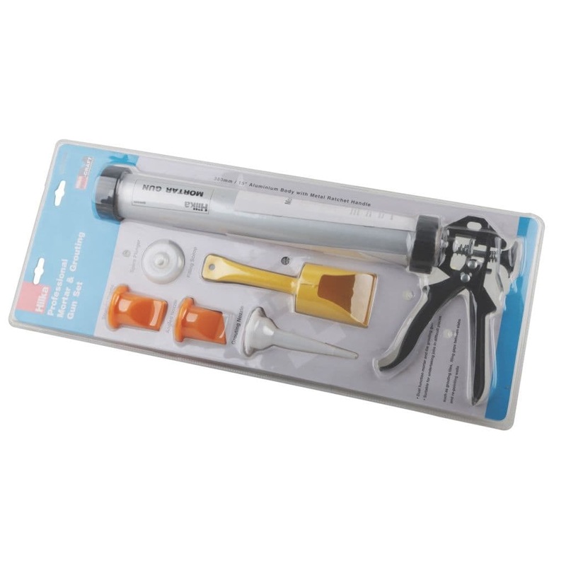 Hilka Pro Mortar & Grouting Gun Set