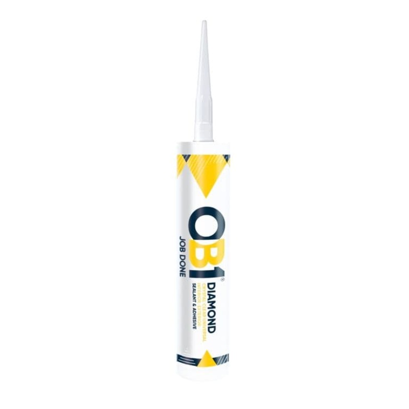 OB1 Diamond Crystal Clear Universal Sealant & Adhesive – 290ml