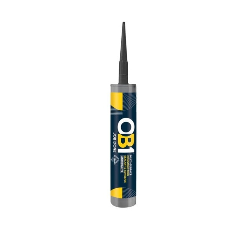 OB1 Multi Surface Sealant & Adhesive – 290ml Anthracite