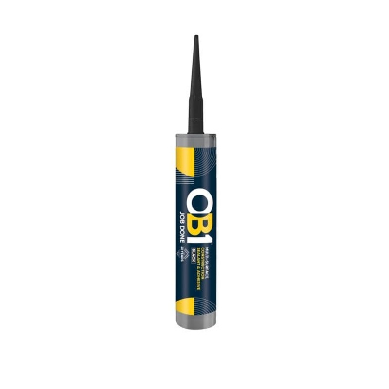 OB1 Multi Surface Sealant & Adhesive – 290ml Black