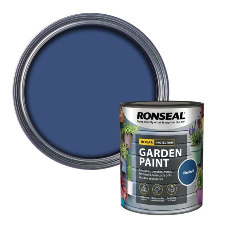 Ronseal Garden Paint 750ml – Bluebell