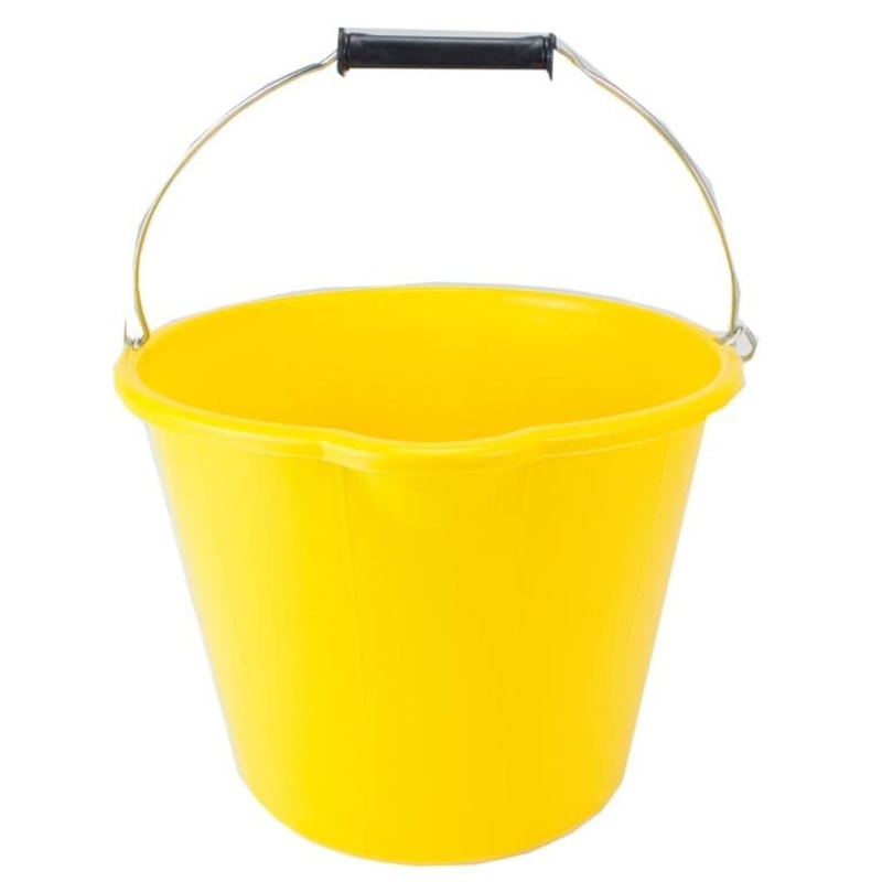 TML Builders Bucket – 14L Yellow