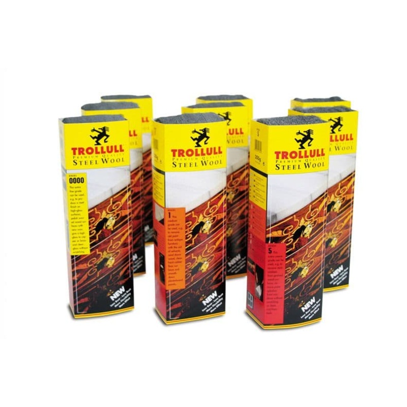 Trollull Steel Wool Grade 3 – 200g Sleeves