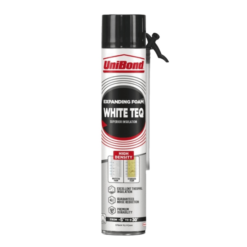 UniBond Energy Teq Expanding Foam – 750ml White