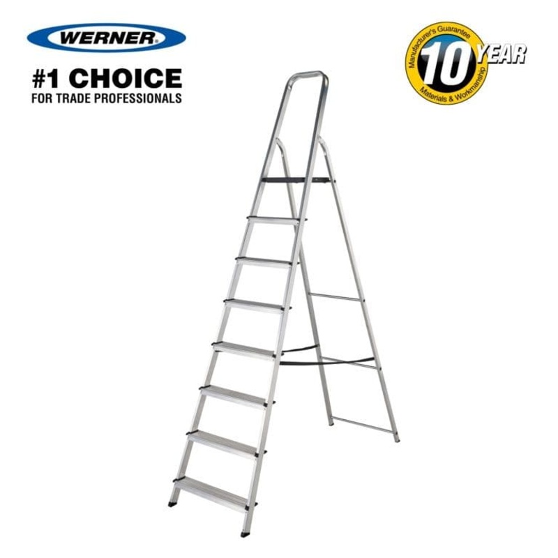Werner High Handrail Step – 8 Tread