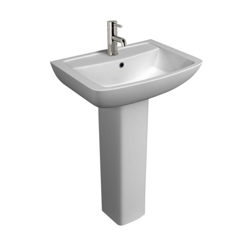 Kvit Pure 1 Tap Hole Basin – 550mm