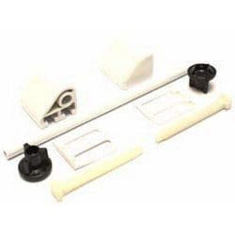 Oracstar Toilet Seat Fitting Kit & Rod – White