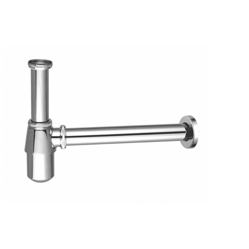 Scudo Round Bottle Trap Chrome