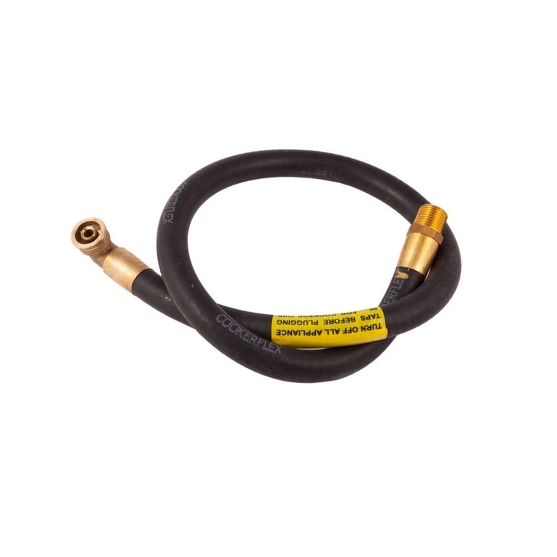 Securplumb Bayonet Angle Cooker Hose – 1100 x 3/8