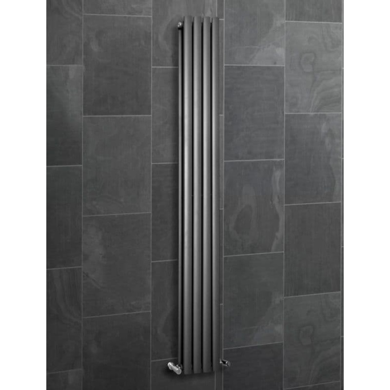 SP Ashford Designer Radiator Anthracite – 1800 x 240mm