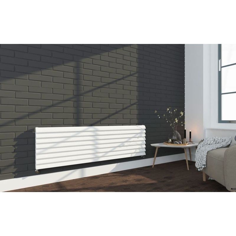 SP White Designer 8 Bar Radiator – 475mm x 1600mm