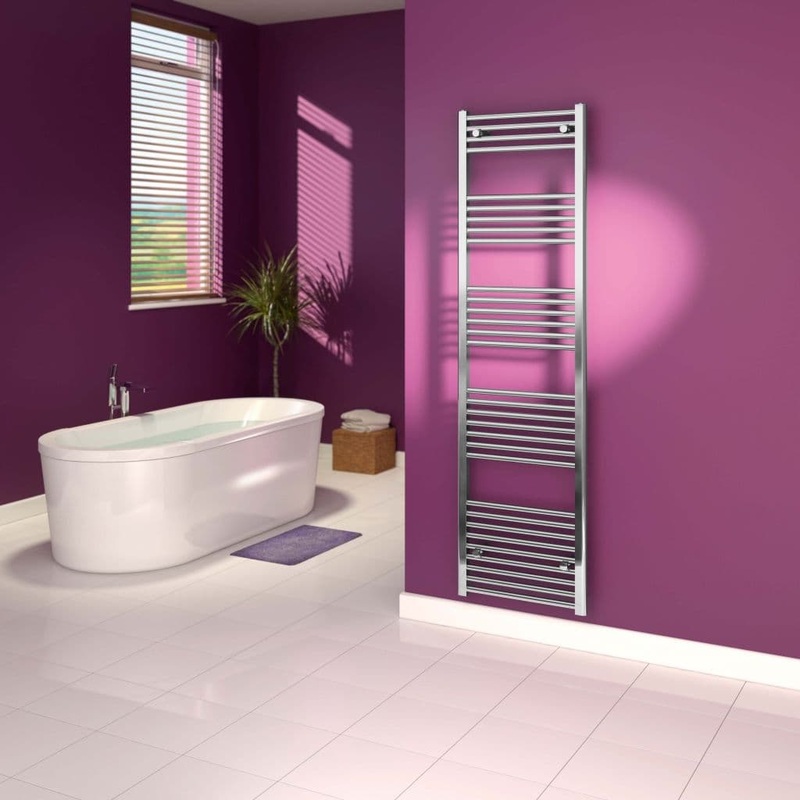 SupaPlumb Chrome Straight Towel Rail – 500 x 1800mm