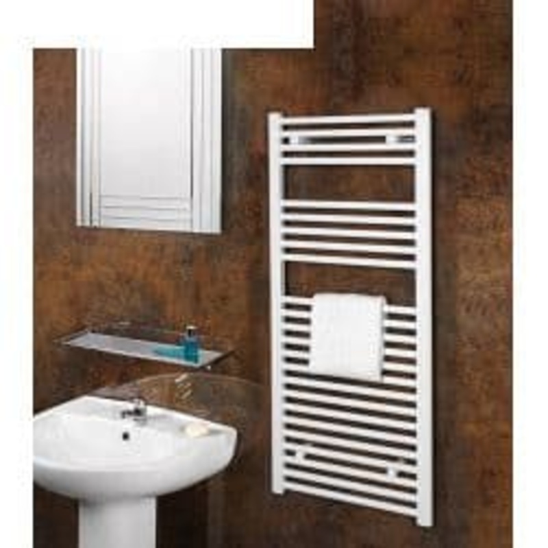 SupaPlumb Chrome Straight Towel Rail – 600 X 800mm