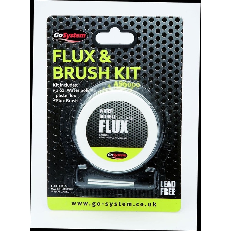 GoSystem Lead Free Water Soluble Fix & Brush