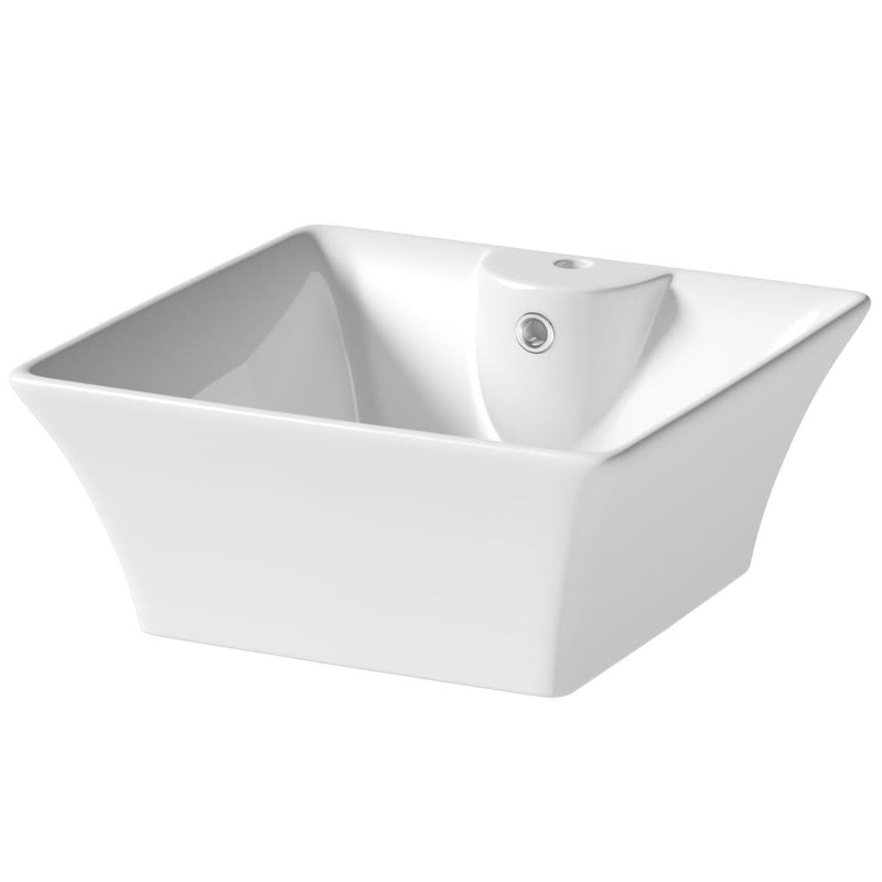 SP Cloakroom Collection Rectangular Basin 490mm – W: 490mm H: 190mm D: 420mm